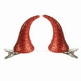 thumbnail image 4 of 2Pcs Funny Devil Horn Hairpin Hair Barrette Hair Bow Headpieces Hair Clip Barrette Headwear Hair Accessories, 4 of 11