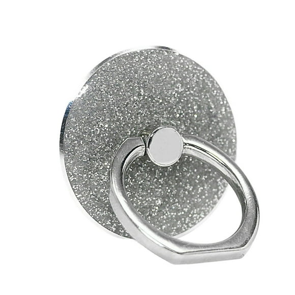 Soporte para anillo de teléfono móvil, agarre metálico para los dedos, soporte para los dedos, rotación de 360°, agarre universal para el teléfono compatible con todos los smartphones.