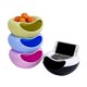 thumbnail image 3 of Creative Lazy Fruit Dish Snacks Bowl para Pistacho Peanuts Sunflower Snack Storage con teléfono móvil StentsBlue, 3 of 3