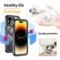 thumbnail image 6 of Casetego for iPhone 14 Pro Max Case,IP68 Waterproof Dustproof Shockproof Phone Case with Rugged Full Body Protective and Built-in Screen Protector 6.7'' Phone Case for Apple iPhone 14 Pro Max, 6 of 8