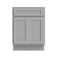 thumbnail image 4 of Vanity Art  24 in. Vanity Cabinet with Knockdown, Gray, 4 of 9