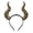 Gold, variant on Halloween Headband Novelty Detachable Demon Horn Hairband Halloween Photo Prop