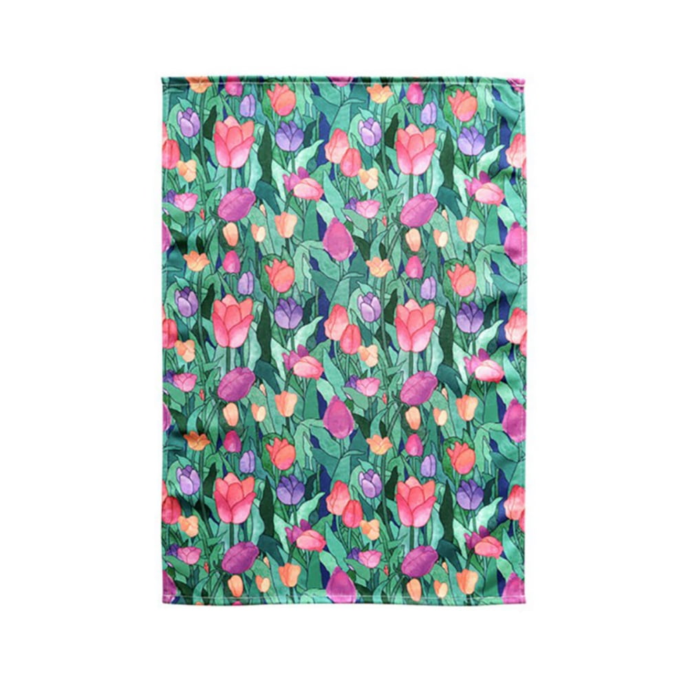 Printed Linen Placemat Waterproof Oil Proof Heat Resistant Dining Table