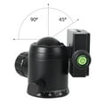 thumbnail image 3 of lanema Camera Tripod With Universal 360 Degree Ball Head Designing For Both Photography, 3 of 8