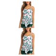 thumbnail image 4 of Sonducket Conjunto de lencería elegante para mujer - Ligero y transpirable con almohadilla en el pecho para mayor comodidad Conjuntos de ropa de Blanco METRO 2Conjunto, 4 of 6