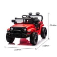 thumbnail image 4 of Ambifirner 24v Kids Ride On Car W/Parents Control,Four-Wheel Suspension,2wd,Power Display,Bluetooth,Mp3,Music,Led Headlight, 2 Speeds, 4 of 9