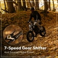 thumbnail image 4 of Greenworks 60V 20" Fat Tire Bike for Adults, Off-Road Adventure Full Suspension (No Battery), 4 of 11