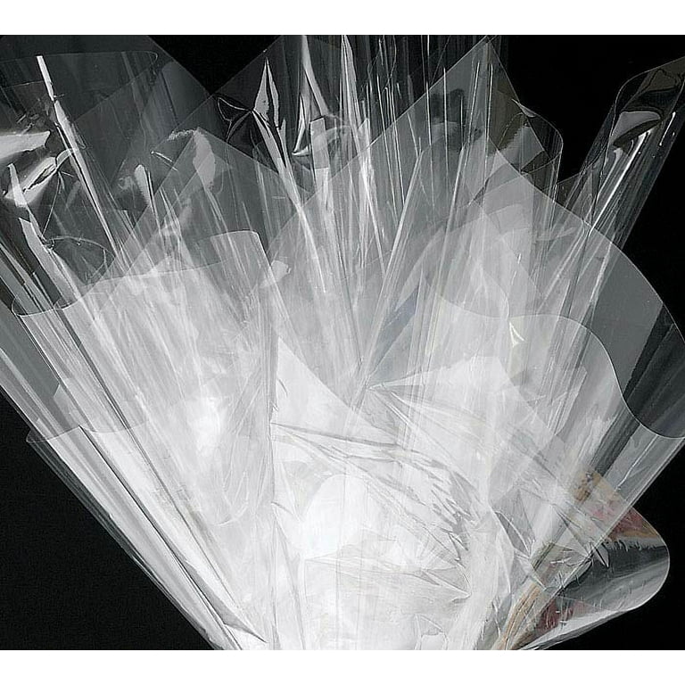 10pack Clear Cello/cellophane Bags Gift Basket Packaging Bags