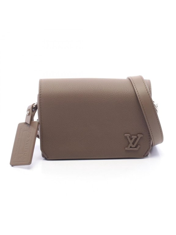 Pre-Owned Louis Vuitton Fastline Wearable Wallet LV Aerogram Mocha Shoulder Bag Handbag Leather...