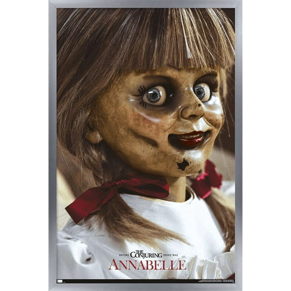 Annabelle - Close Up Wall Poster, 22.375" x 34", Framed
