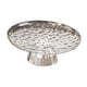 thumbnail image 4 of Frutero redondo con base, ideal para decorar mesa, cocina, encimera u oficina. Blanco y Plata, 4 of 9