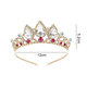 thumbnail image 2 of Tiara de corona para mujeres y niñas, diadema de princesa reina para decoración de mujeres, 2 of 5