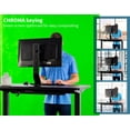 thumbnail image 4 of VIVO Écran Vert Diagonal 100 Pouces Rétractable, Panneau de Touches Chroma Montable pour Suppression de Fond, 4 of 5