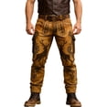 thumbnail image 1 of Men's Utility Cargo Trousers for Everyday Outdoor Adventures with Multiple Pockets and Workwear Style, 1 of 4