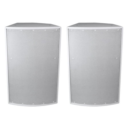 (2) Peavey SP 2 SP2 4000 Watt 15" Passive 2-Way PA Speakers, Flyable - In White
