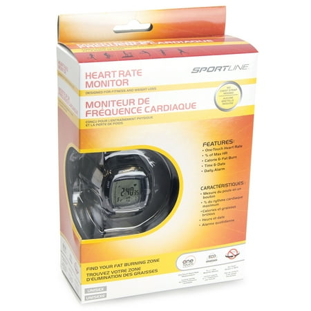 UPC 095121636351 product image for SportLine S7 SB1063BK Heart Rate Monitor Fitness Running Watch One Touch Technol | upcitemdb.com
