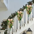 thumbnail image 5 of Couronne Illuminée de Vacances pour Escaliers, Cheminées et Entrées, Porte à Énergie LED Festive, 5 of 5