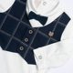 thumbnail image 5 of , Elegante juego de bebé, con camiseta y pantalones, ropa de bebé para 0-24 meses, ideas de para nacimiento, diseñado en Italia, 5 of 5