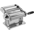 thumbnail image 1 of MARCATO Atlas 150 Pasta Machine, Made in Italy, Includes Cutter, Hand Crank, and Instructions, 150 mm, Stainless Steel, 1 of 7