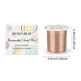 thumbnail image 2 of 1 Roll 22 Gauge 55 Yards Jewelry Beading Wire Tarnish Resistant Copper Wire for Beading Wrapping and Other Jewelry Craft Making, 2 of 9