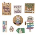 thumbnail image 2 of LINMOUA Easter Tiered Tray Decorations Mini Wooden Signs Easter Tiered Tray Decorations Home Decor (excluding pallet), 2 of 9