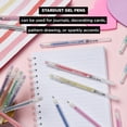 thumbnail image 4 of Sakura Gelly Roll Stardust Meteor Glitter Gel Pens - Bold Point Ink Pen for Lettering, Drawing, Invitations, & Stationery - Assorted Colored Ink - Bold Line - 6 Pack, 4 of 6