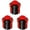 Black red, variant on Reusable Annoying Nested Screw Gift Box 4 Layer Puzzle Container Pla Prank Gift Box for Gift Cards Cash Small Keepsakes Christmas Birthday Party