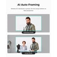 thumbnail image 3 of OBSBOT Meet SE 1080P 100FPS Webcam for PC with AI Framing, 1/2.8" Sensor, HDR, Mic, for Streaming Meeting Gaming (Space Grey), 3 of 10