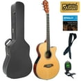 thumbnail image 1 of Oscar Schmidt Folk Style Acoustic/Electric Guitar, Spruce Top,OG8CEN Case Bundle, OG8CEN CASEPACK, 1 of 3
