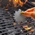 thumbnail image 4 of Raspador De Limpieza De Barbacoa Universal Limpiador De Parrilla De Barbacoa Portátil Herramienta De Limpieza De Barbacoa Duradera Con Cepillo Inevent HA013904-00, 4 of 6