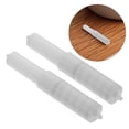 thumbnail image 3 of OUNONA 5Pcs White Spring Loaded Toilet Paper Holder Rod Replacement Plastic Roller for Bathroom Dispenser, 3 of 8