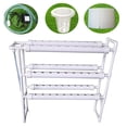 thumbnail image 2 of EQCOTWEA Hydroponic 54 Plant Site Grow Kit Pipeline Vegetable Planter PVC, 2 of 7