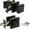 Black, variant on Cielsa Dawn Square Black Door Knob and Deadbolt Lock,Single Cylinder Deadbolt Lock and Door Knob Set, Keyed Alike Eexterior Door Locks for Front Door (Matte Black,1PACK)