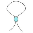 thumbnail image 1 of Corbata de bolo ajustable Yuyangstore Bola occidental única para Hombres y mujeres Azul-1, 1 of 8