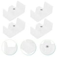 thumbnail image 3 of 4Pcs Shower Blocks Shower Door Bumpers Shower Door Guides Shower Door Bottom Guide, 3 of 8