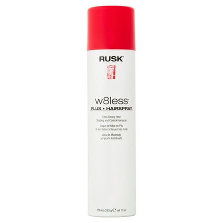 Rusk W8Less Plus Extra Strong Hold Shaping And Control Hairspray
