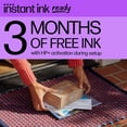 thumbnail image 3 of HP DeskJet 2842e Wireless All-in-One Colour Inkjet Printer, Scanner, Copier, 3 months free ink (Aurora Green), 3 of 9
