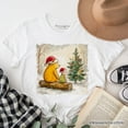 thumbnail image 6 of Pooh Bear Christmas With Friends T-Shirt, Cozy Heartwarming Holiday Tee, 6 of 6