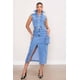 thumbnail image 1 of Vestido Midi Denim Roman Fashion 030 Azul Medio, 1 of 5