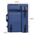 thumbnail image 3 of KLKCMS Sac à Main Portfolio d'Art Petit Sac de Voyage Bleu, 3 of 3
