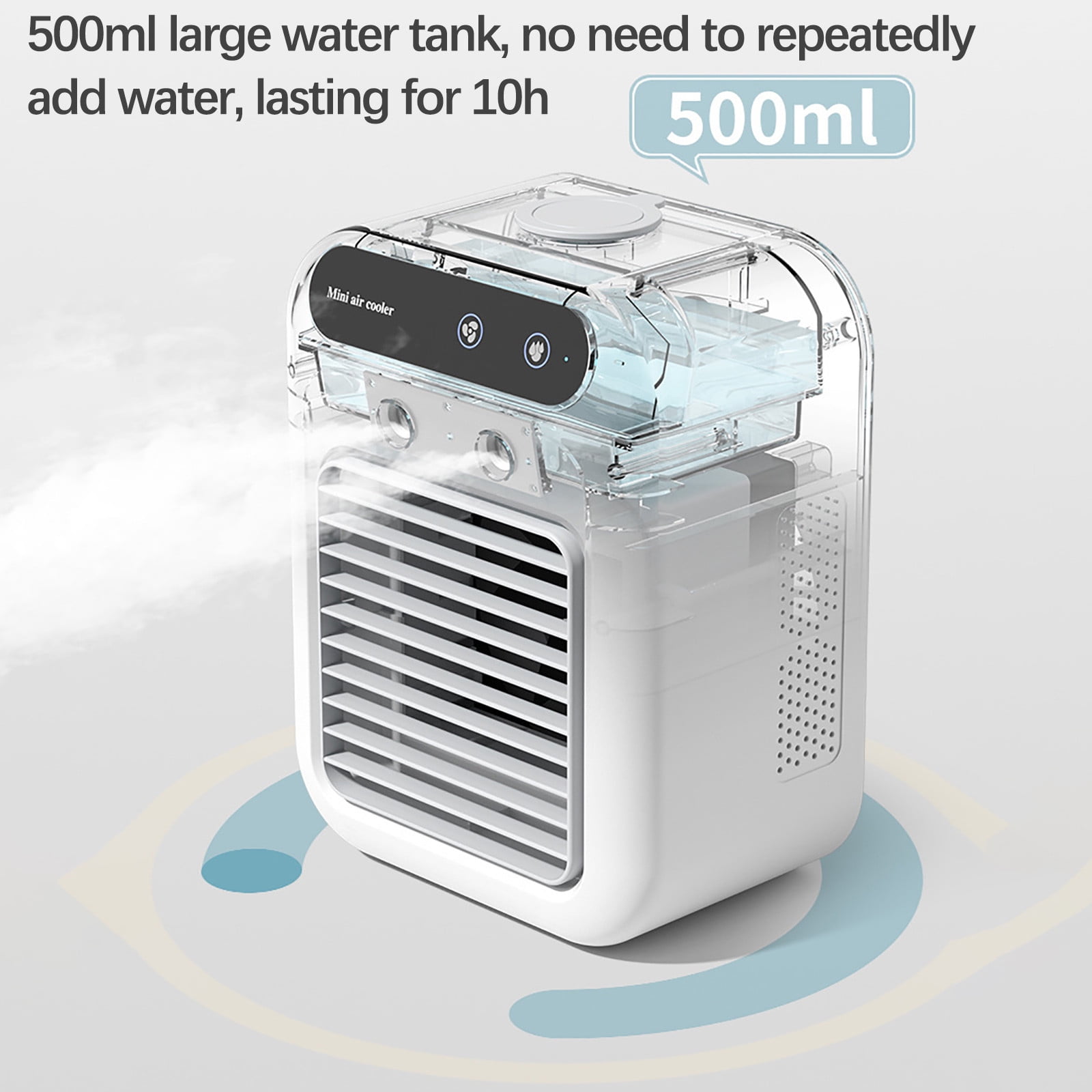 RnemiTe-amo Portable Air Conditioner, White