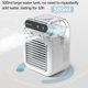 thumbnail image 5 of Mini Ventilador Portátil Acondicionador Enfriador de Escritorio,Humidificador de Refrigeración de Verano Móvil Artefacto Pequeño,Enfriador de Espacio Personal de Carga Usb para Viajes de Oficina en Ca, 5 of 9