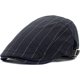 thumbnail image 1 of Gorra de algodón prensado para hombre - Sombrero plano - Boina de verano - Sombrero Gatsby - Ajustable y transpirable - Sombrero puntiagudo negro, 1 of 3