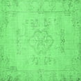 thumbnail image 1 of Ahgly Company Indoor Square Persian Emerald Green Traditional Area Rugs, 7' Square, 1 of 4