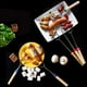 thumbnail image 4 of Palitos para asar malvaviscos Mluchee, brochetas para fogatas, 5 piezas, 32 pulgadas, telescópicos, para salchichas, barbacoa, perritos calientes, bolsa de transporte portátil para acampar,, 4 of 7