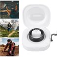 thumbnail image 1 of Bague Intelligente, Traqueur de Mise en Forme BT à Modes Multiples Haute Précision Étanche 5ATM pour Exercice Quotidien 0.682 Po ID 2.14 Po Circonférence Interne,0.714 Po ID 2.24 Po Interne, 1 of 7