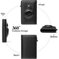 thumbnail image 5 of Koudindg Carbon Fiber Smart Mens Wallet Card Holder for AirTag Minimalist Leather Wallet RFID Blocking Pop up Aluminum Case, 5 of 8
