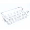 thumbnail image 2 of Organizador de gabinete deslizante de cocina, gabinetes de cocina extraíbles con cajón de cesta de almacenamiento de alambre cromado, 2 of 8