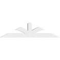 thumbnail image 2 of 60"W x 15"H x 4"D x 4"F, 6/12 Pitch, Richland Architectural Grade PVC Gable Bracket, 2 of 8