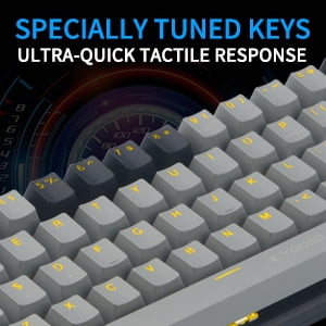 60% Mechanical Keyboard,E-YOOSO Brown Switch Wired with LED Backlight,Ultra Compact 60% Computer Mechanical Gaming Keyboard for Windows,Mac OS(Grey Black)